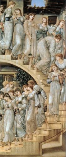 Edward Burne-Jones : The Golden Stairs